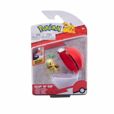 Pokemon Clip n Go Turtwig + Poke Ball