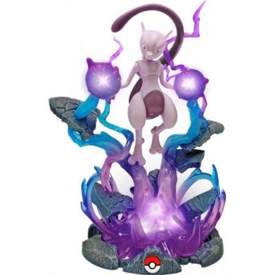 Pokemon - Collectors Item Mewtwo Luminous 110 25 Cm Lila