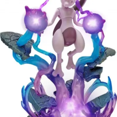 Pokemon - Collectors Item Mewtwo Luminous 110 25 Cm Lila
