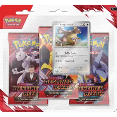 Pokemon Destined Rivals 3-pack Blister Kangaskhan (Max 1 per kund)