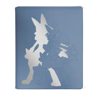 Pokemon Elite Pro-Binder 9-Pocket Zippered Lucario - Pokemon TCG -  Leksaksaffären