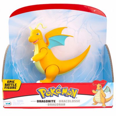 Pokemon Epic Battle Figure Dragonite - Pokemon -  Leksaksaffären
