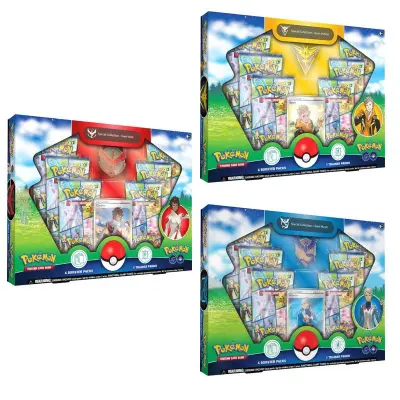 Pokemon GO Special Collection Pin Box Team : Model - Team Valor