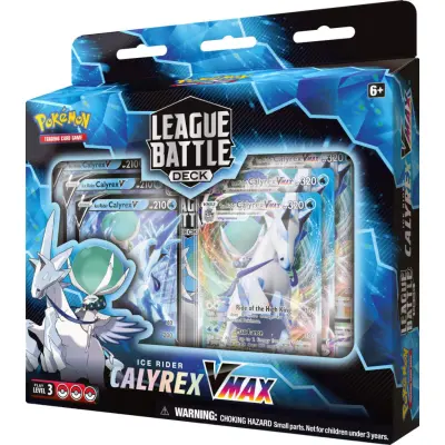 Pokemon League Battle Deck Calyrex VMax Shadow Rider : Model - Ice Rider