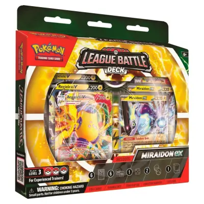 Pokemon League Battle Deck Miraidon ex - Pokemon TCG -  Leksaksaffären