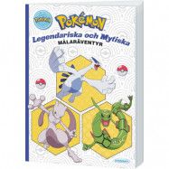 Pokemon Legendariska och mystiska målaräventyr Målarbok