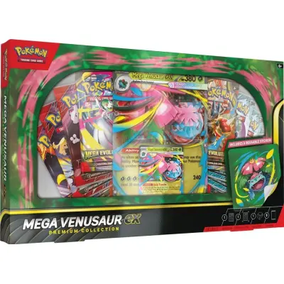 Pokemon Mega Venusaur ex Premium Collection - Pokemon TCG -  Leksaksaffären