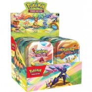 Pokemon Mini Tin Vibrant Paldea Hel Display