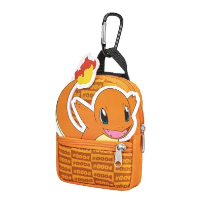 Pokemon Miniryggsäck med karbinhake Charmander - Pokemon -  Leksaksaffären