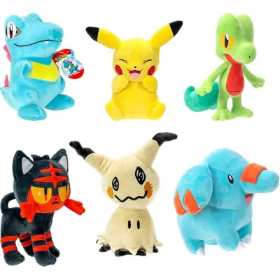 Pokemon Mjukdjur (20cm-serien) : Model - Pikachu - Pokemon -  Leksaksaffären