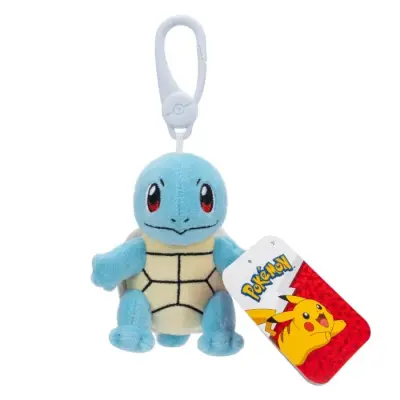 Pokemon Mjukdjur Clip on W11 Squirtle - Pokemon -  Leksaksaffären