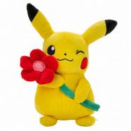 Pokemon Mjukdjur Cuties (20cm) Pikachu with flower