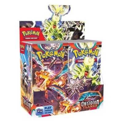 Pokemon Obsidian Flames Booster Box - Pokemon TCG -  Leksaksaffären
