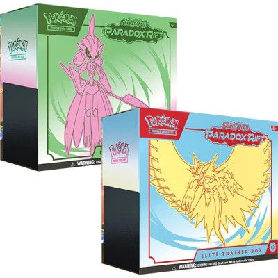 Pokemon Paradox Rift Elite Trainer Box Iron Valiant (grön) : Model - Iron Valiant (grön)