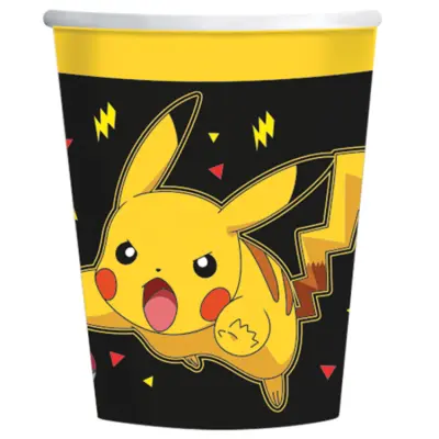 Pokemon Pikachu Pappersmugg 8-pack