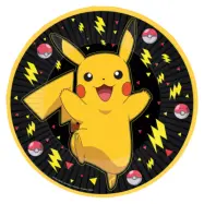 Pokemon Pikachu Papperstallrik 8-pack