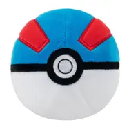 Pokemon Plush Pokeboll Mjukdjur 10cm Great Ball