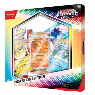 Pokemon Prismatic Evolutions Poster Collection (Max 1 per kund)