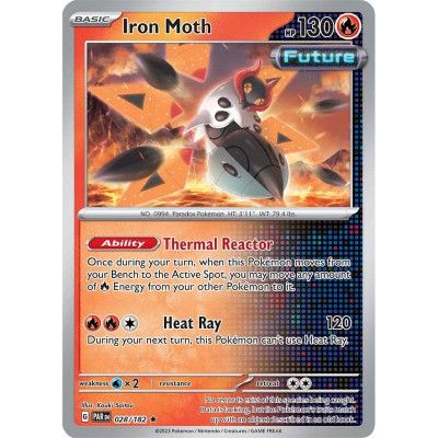 Pokemon Promo Card Paradox Rift Iron Moth