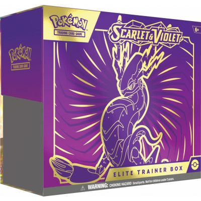 Pokemon Scarlet&Violet Elite Trainer Box  : Färg - Purple