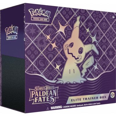 Pokemon Scarlet & Violet Paldean Fates Elite Trainer Box