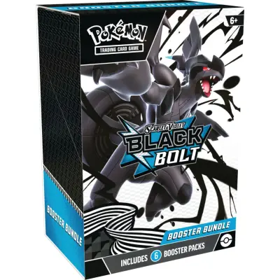 Pokemon Scarlet&Violet 10.5 Black Bolt Booster Bundle