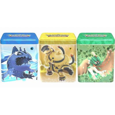 Pokemon Stacking Tin : Färg - Grön