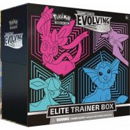 Pokemon SWSH7 Evolving Skies Elite Trainer Box (Välj mellan 2 olika varianter) : Model - Rosa/blå