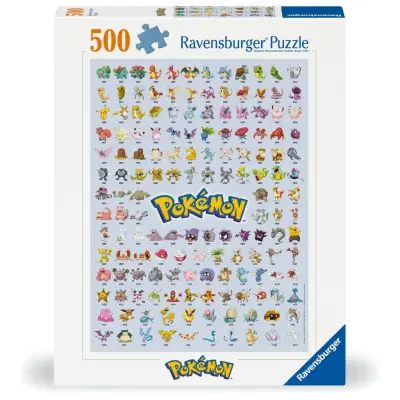 Pokemon The First 151! Pussel 500 bitar - Pokemon -  Leksaksaffären