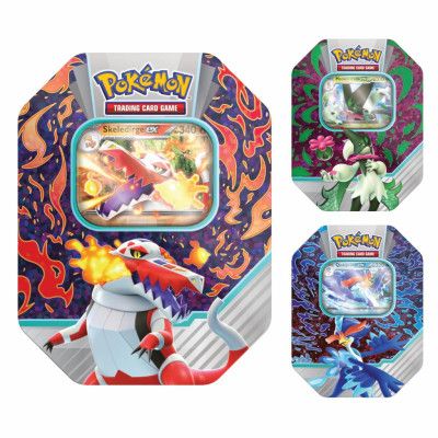 Pokemon Tin EX Paldea Partners : Model - Skeledirge