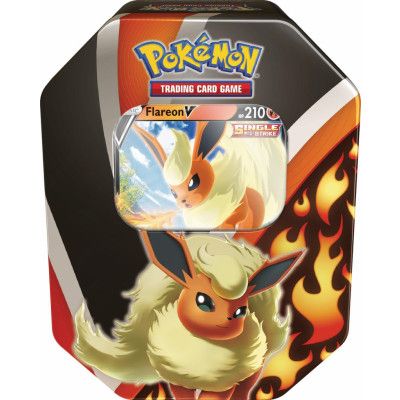 Pokemon Tin V Eevee Evolutions Flareon
