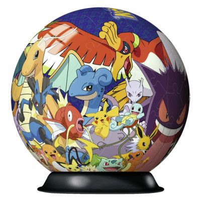 Pokémon 3D Pusselboll 73 bitar - Pokemon -  Leksaksaffären