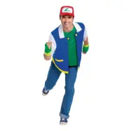 Pokémon Ash Ketchum Maskeraddräkt - Small/Medium