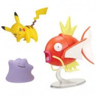Pokémon Battle 3 pack figurset Ditto, Pikachu och Magikarp
