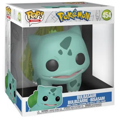Pokémon - Bulbasaur (Jumbo Pop!) Vinyl Figur 454 - Funko Pop! - Funko Shop Europe