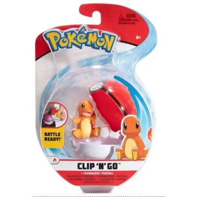 Pokémon Clip n Go Charmander&Pokeball