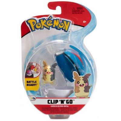 Pokémon Clip n Go Morpeko & Great Ball
