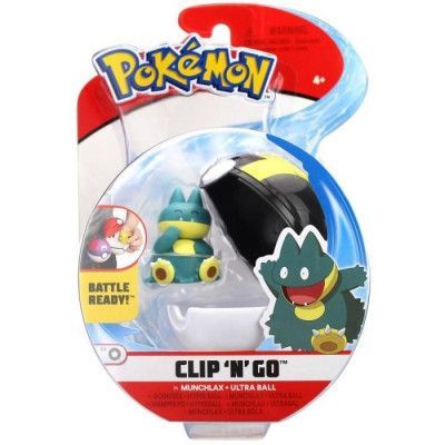 Pokémon Clip ´N Go Munchlax&Ultra Ball