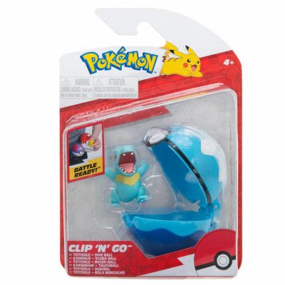Pokémon Clip n Go Totodile & Dive Ball