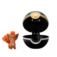 Pokémon Clip 'N' go Vulpix med luxury ball