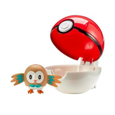 Pokémon Clip ´N Go Wave 2 Rowlet&Poké Ball