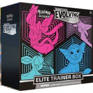 Pokémon Elite Trainer Box Sylveon Vaporeon Glaceon Espeon samlarkort Sword & Shield Evolving Skies