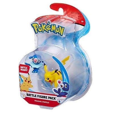 Pokémon Figure Battle Pikachu&Popplio