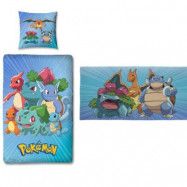 Pokémon Gänget Sängkläder Påslakanset och handduk