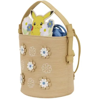 Pokémon - gaming Axelväska - Loungefly - Floral Pikachu - för  flerfärgad