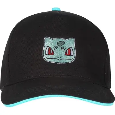 Pokémon - gaming Keps - Bulbasaur Badge - för  svart