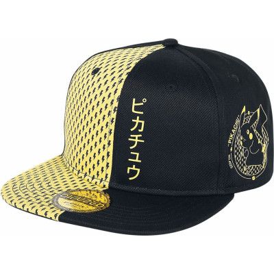 Pokémon - gaming Keps - Pikachu - för Herr - svart/gul