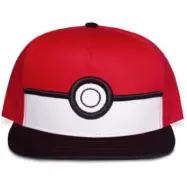 Pokémon - gaming Keps - Pokéball - för  röd/svart/vit