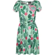 Pokémon - gaming Kort klänning - Bisasam - S - för Dam - flerfärgad