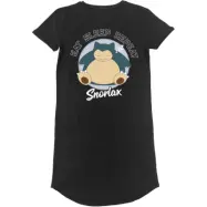 Pokémon - gaming Kort klänning - Relaxo - Eat sleep Repeat - S - för Dam - svart